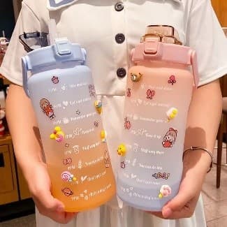 2,000ml Large Capacity Water Bottle