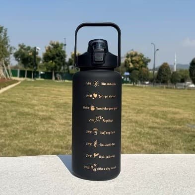 750ml Motivational Water Bottle