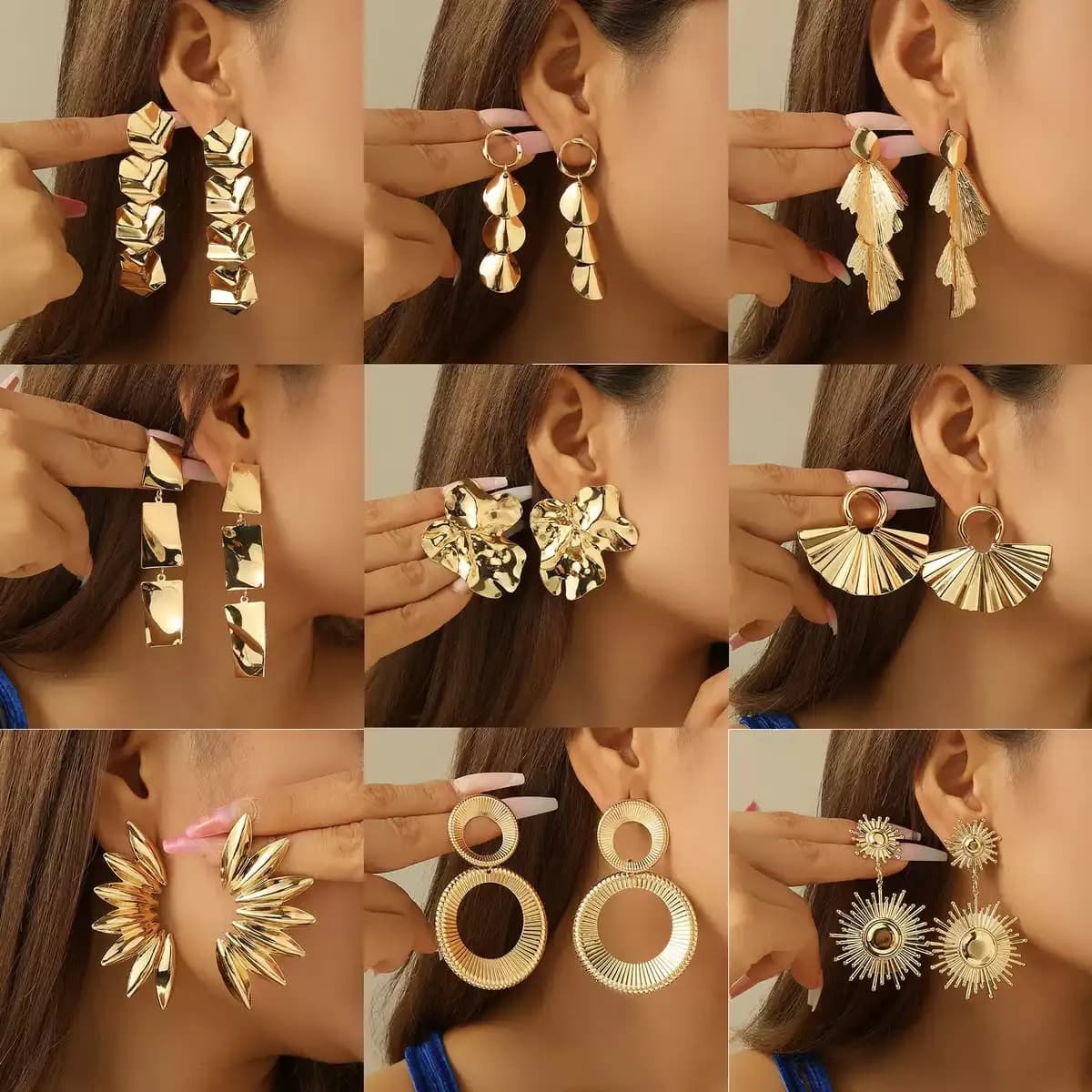 Statement earring 1k