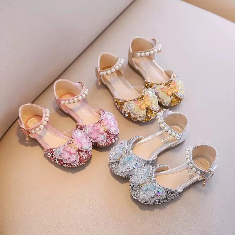Butterfly baby girls shoe