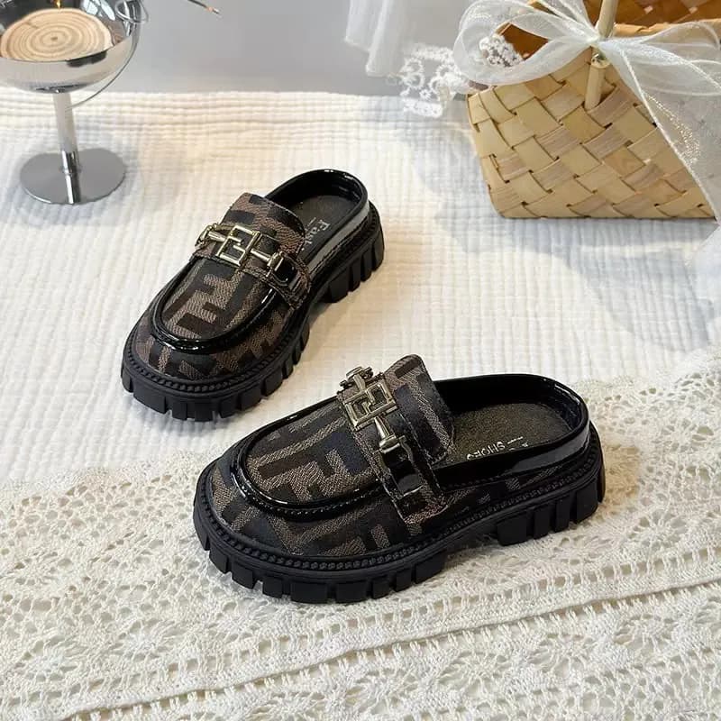 Boys leather lofers