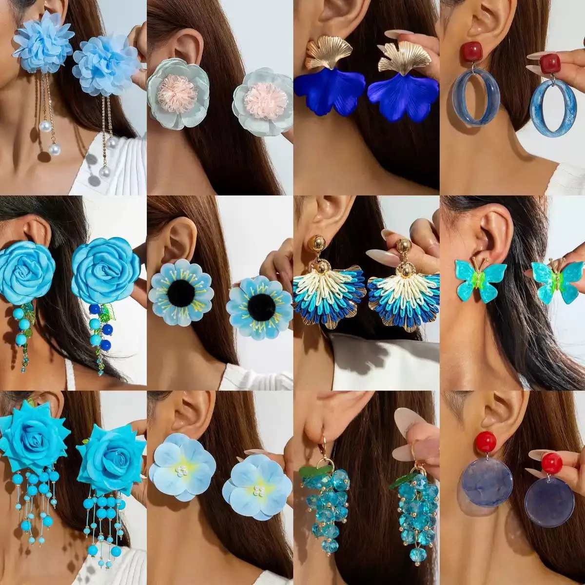 Flower earring