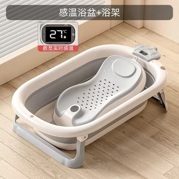 Temperature Display Baby Bath Tub